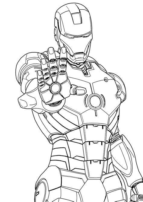 More 100 coloring pages from сoloring pages for boys category. Coloring Pages | Printable ironman Coloring Page