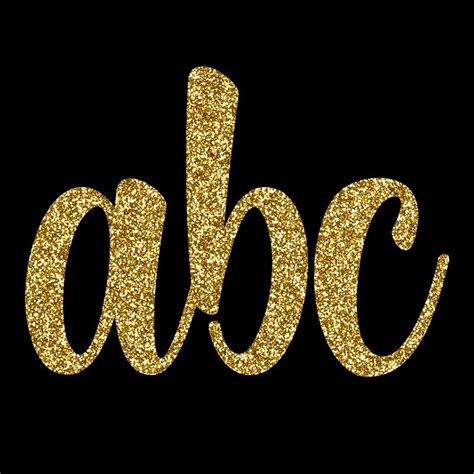 Gold Font Clipart Gold Glitter Alphabet Gold Alphabet Wedding