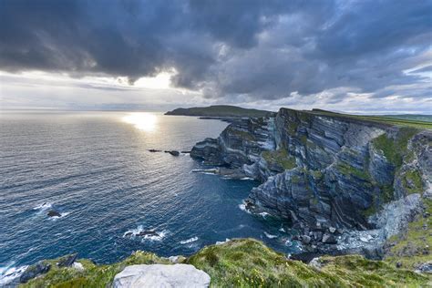 The Cliffs Of Kerry Outside Of Portmagee In Western Ireland Oc 6016x