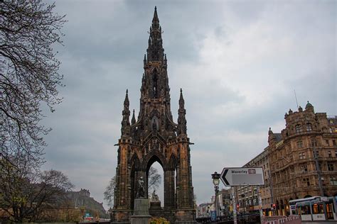 Sir Walter Scott Monument Edinburgh Scotland Photograph By Bill Cannon