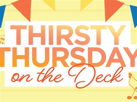 Thirsty Thursday On The Deck Brings Beer Wine To Lake Ellyn Glen