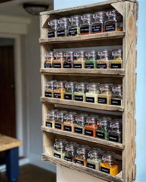 30 Spice Rack Ideas For Organizing The Kitchen The Creatives Hour