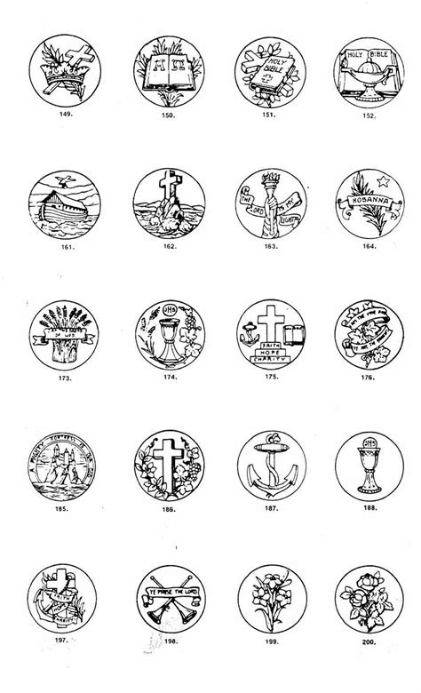 Old And New Testament Symbols Page 5 Creative Art Glass