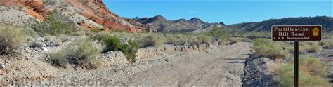 Backroads Around Las Vegas Lake Mead Nra Fortification Hill Road