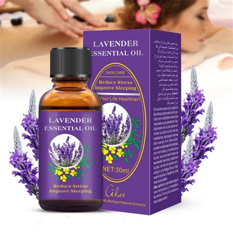 Lavender Body Massage Essential Oils Organic Relax Fragrance Oil Skin