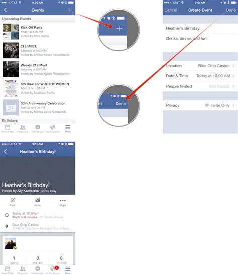 How To Create A Facebook Event On Your Iphone Or Ipad Imore