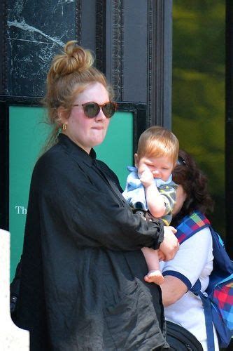 Love Adele Good For Her Adele Finally Debuts Baby Boy So Worth