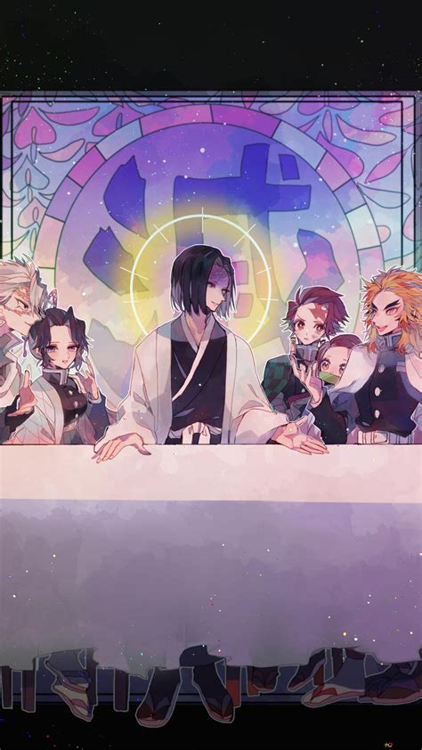 Demon slayer: kimetsu no yaiba tengen giyuu gyomei kagaya kanata kiriya