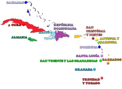Iniciales san cristóbal y nieves vs el salvador en vivo, además de la más reciente. Países de las Antillas (mar Caribe) | Saber es práctico