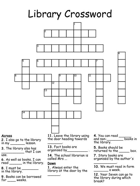 34 Personal Library Label Crossword Clue - Labels 2021