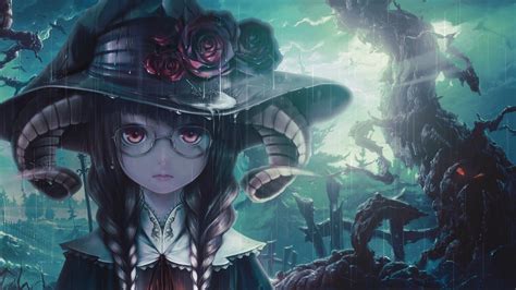 Witch Anime Anime Girls Wallpapers Hd Desktop And