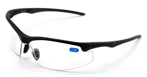 v w e rx bifocal high performance sport protective safety glasses bifocal clear lens reader