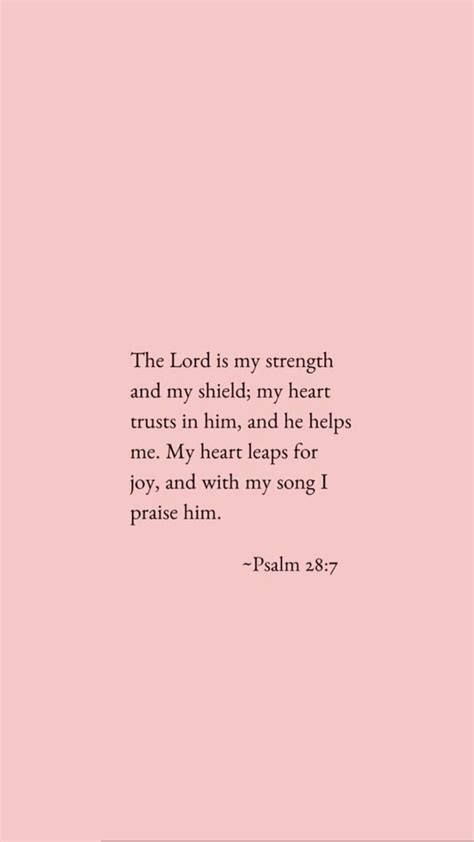 Psalm 28 7 Psalms Lord Is My Strength Me Me Me Song Help Me Praise