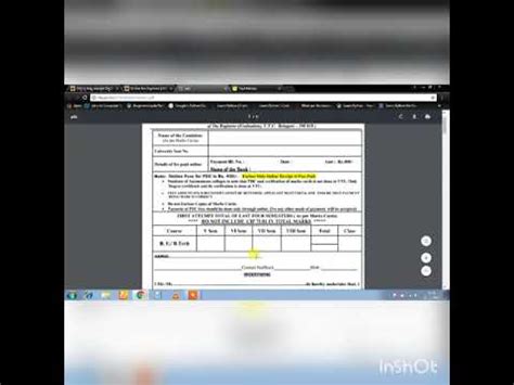 Vtu Provisional Degree Certificate Application Form 2017