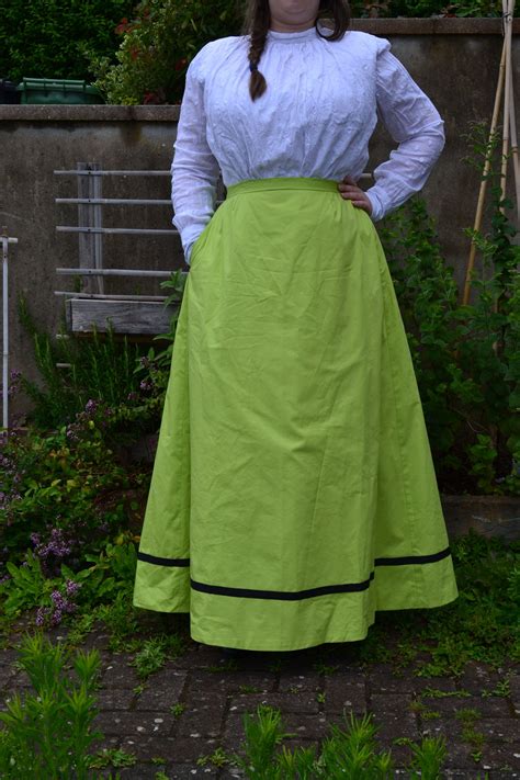 Victorian Walking Skirt Full Length And Available In Many Etsy