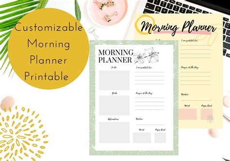 Screenprints Customized Morning Planner Prints Art Collectibles Etna