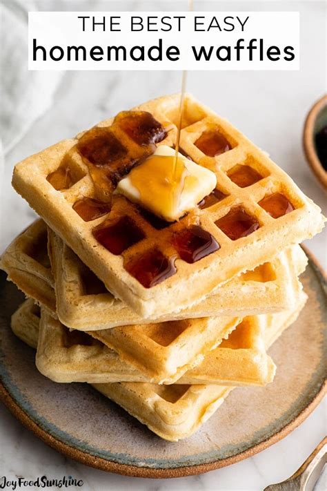 Are You Ready For The Best Waffles Recipe Ever These Golden Brown