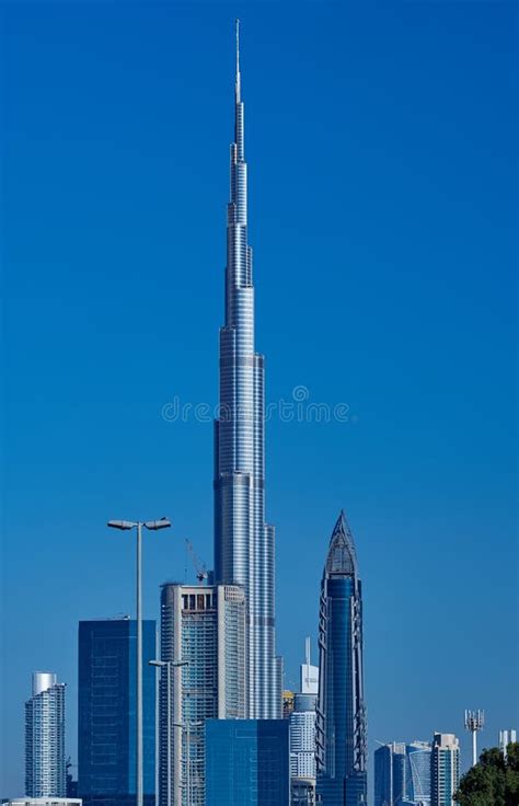 Dubai Skyline In United Arab Emirates Stock Photo Image Of United