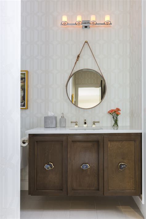 Were Obsessed With Round Mirrors In The Bathroom Laura U Interior