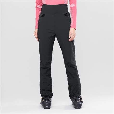 Salomon Icefancy Ski Pant For Women Color Black Size Clothing Small