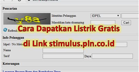 Nah bagaimana, apakah sudah jelas ? STIMULUS.PLN.CO.ID LOGIN, Dapat Token Gratis Covid-19 Agustus 2020 - WARGA NEGARA INDONESIA