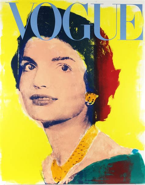 Vogue Magazine Jackie Kennedy Painting Etsy
