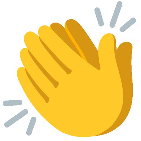 Clapping Hands Emoji Clap Emoji Applause Emoji