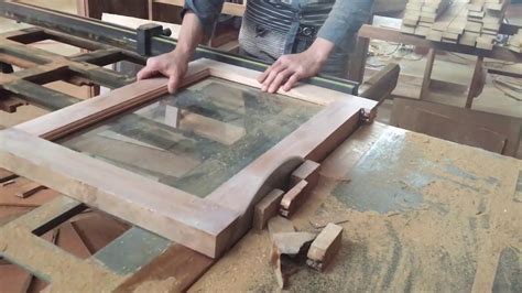 Wooden Windows How To Make And Assemble It With Glass Easy Asian