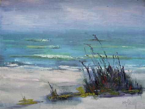 Seascape Oil Painting Beach Landscapepainting Ooak Painting