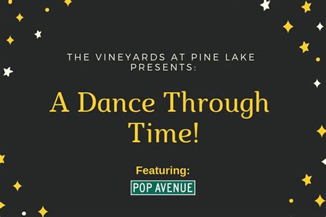 A Dance Through Time The Vineyards At Pine Lake Youngstown Live