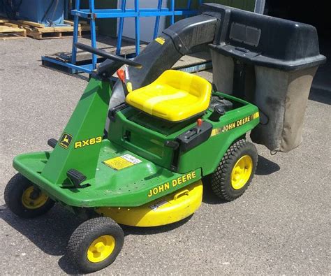 John Deere Rx63 Riding Lawn Mower With Bagger St Cloud No Reserves