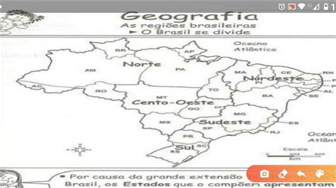 Atividade Mapas Do Brasil Estados Atividades Smartkids