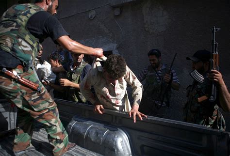 video said to show executions by syrian rebels the new york times