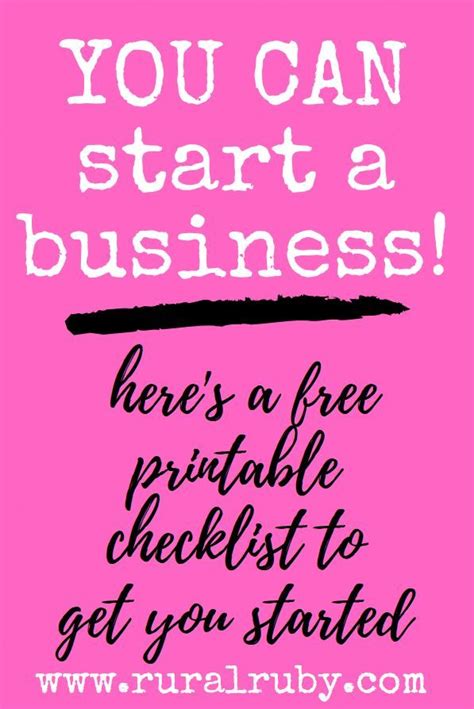 Small Business Checklist A Beginner S Guide To Starting A Small Business White Oak Originals