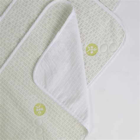 Baby Changing Table Pads Made From Natural Bamboo 3 Pack