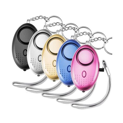 Safety Keychain Personal Alarm 130db Led Light Unisex Etsy
