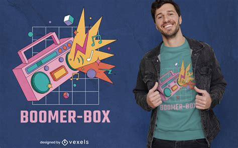 Boomer Box T Shirt Designs Grafiken And Mehr Merch