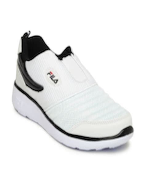 Buy Fila Men White Smash Vi Slip On Sneakers Casual Shoes For Men