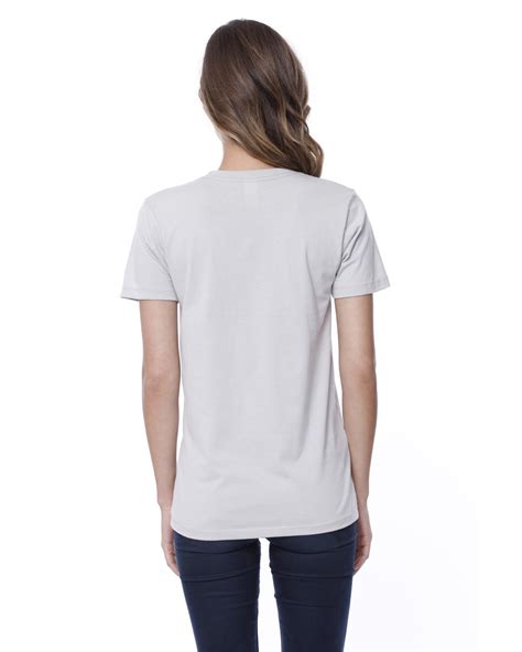 startee drop ship st1210 ladies cotton crew neck t shirt