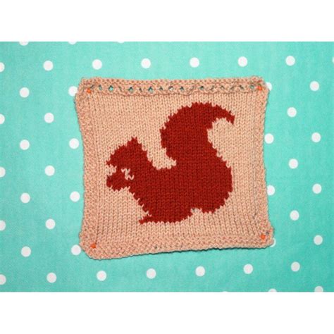 Woodland Animal Intarsia Squares Knitting Pattern By Ruby And The Foxes