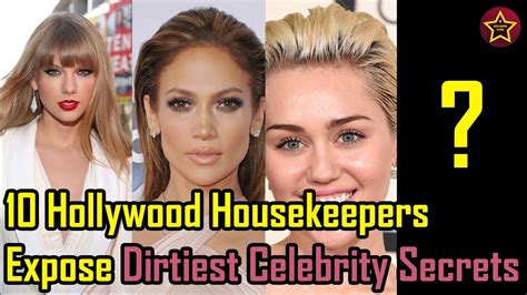 Dirtiest Celebrity Secrets In Hollywood You Don T Know Youtube