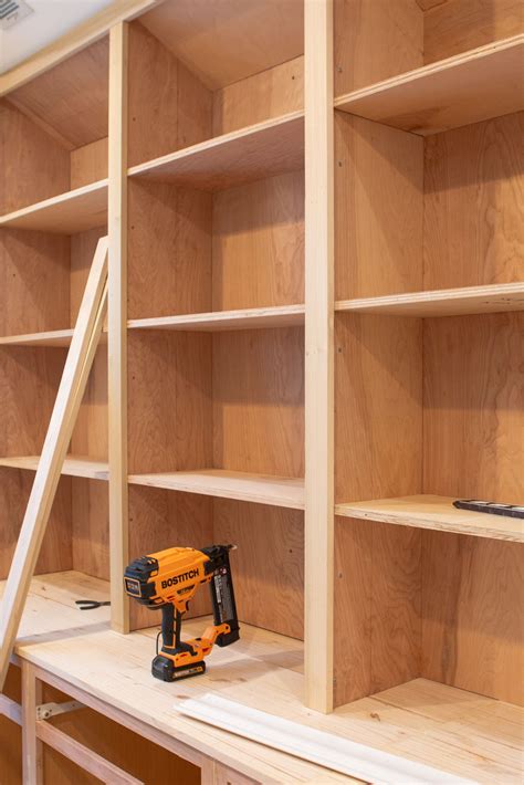 How To Build Diy Bookshelves For Built Ins Step By Step Bookshelves