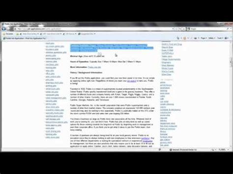 The chinese government scholarship (csc scholarship) application procedure can be slightly different from one university to another. Publix Job Application Online - YouTube