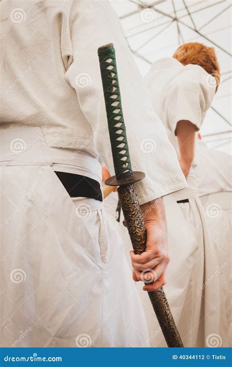 Katana Sword At Orient Festival In Milan Italy Editorial Photography Image Of Italy Martial