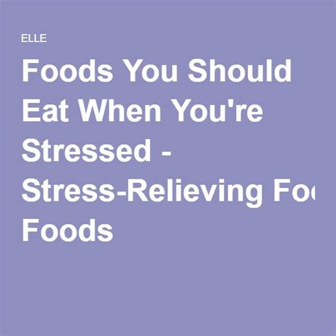 20 foods you should eat to de stress eat stress how to relieve stress