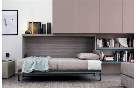 Letto a scomparsa a ribalta orizzontale, una soluzione salvaspazio pensata per qualsiasi ambiente e per. Armadio con letto singolo a scomparsa - Save 07 - ISA Project