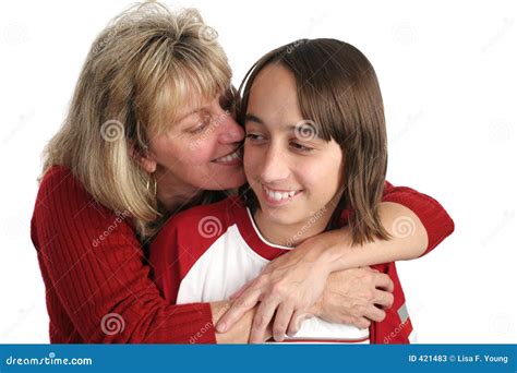 Mother Son Cuddle Stock Image Image Of Aged Divorced 421483