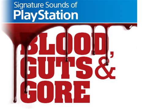 Signature Sounds Of Playstation Blood Guts And Gore 音频 音效 Unity