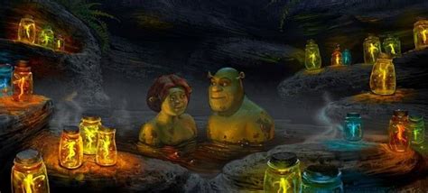 Official Shrek 2 Concept Art Visual Development Shrek Visual