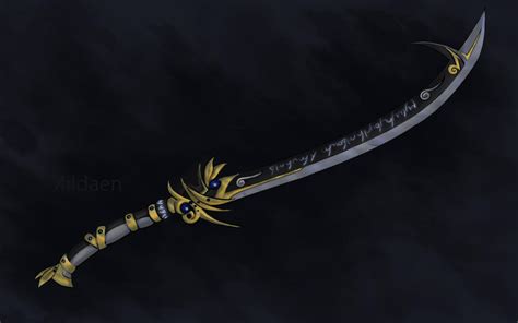 Elven Sword Of Feanor Color By Xildaen On Deviantart